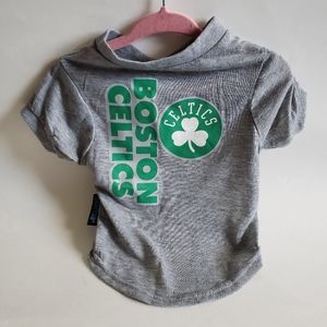 Boston Celtics Dog T-Shirt